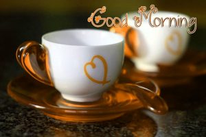 Good Morning Tea Cup Wallpaper Free Download