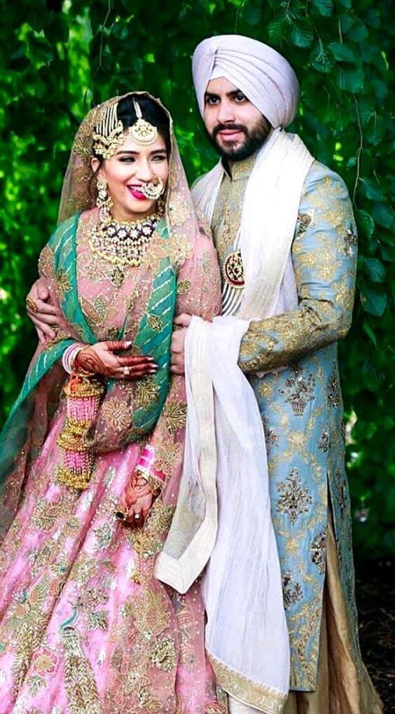 Punjabi Couple DP Wallpaper