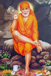 Sai Baba HD Wallpaper With Blessing