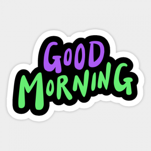 stickers good morning Wallpaper Download