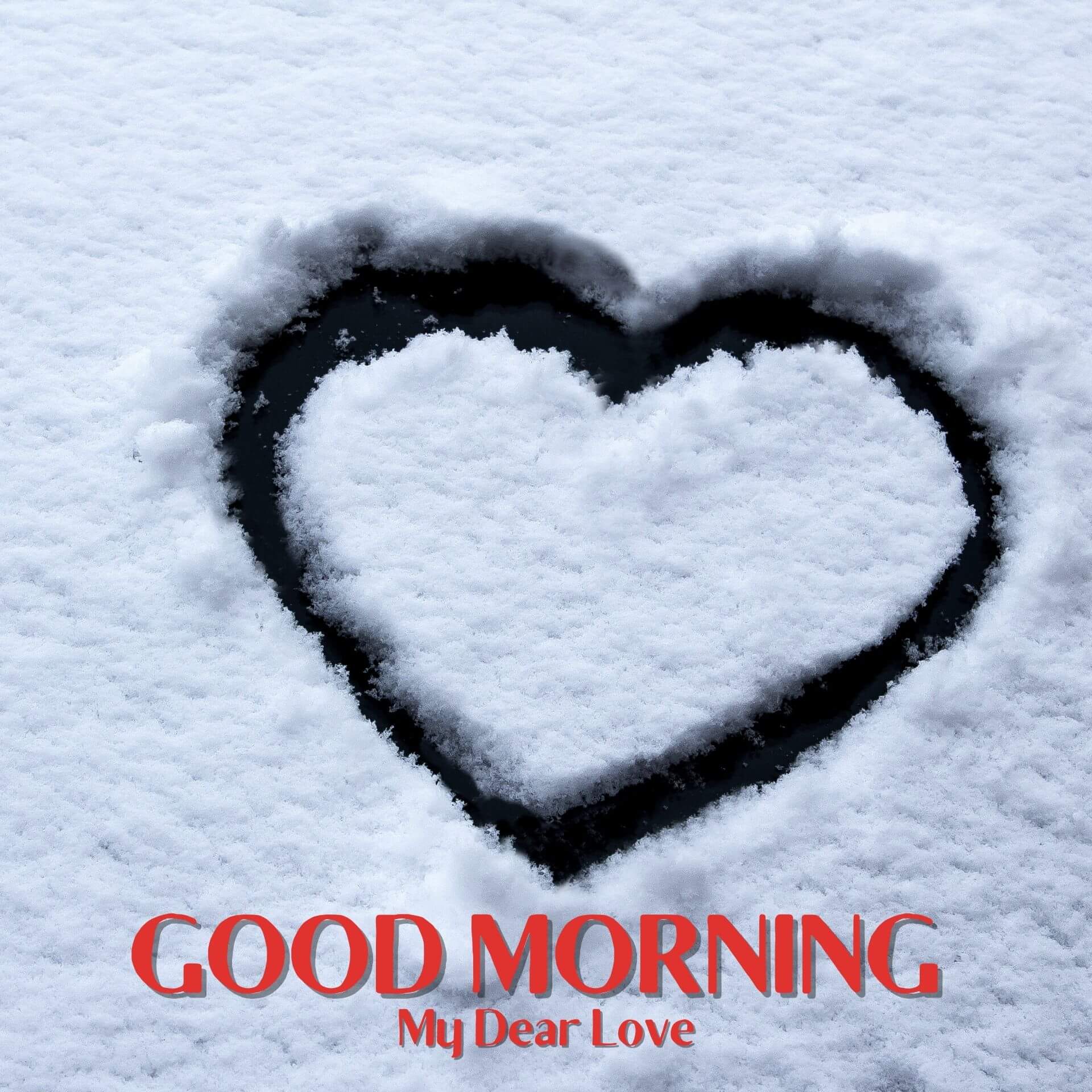 3D Heart Romantic Good Morning Images Download