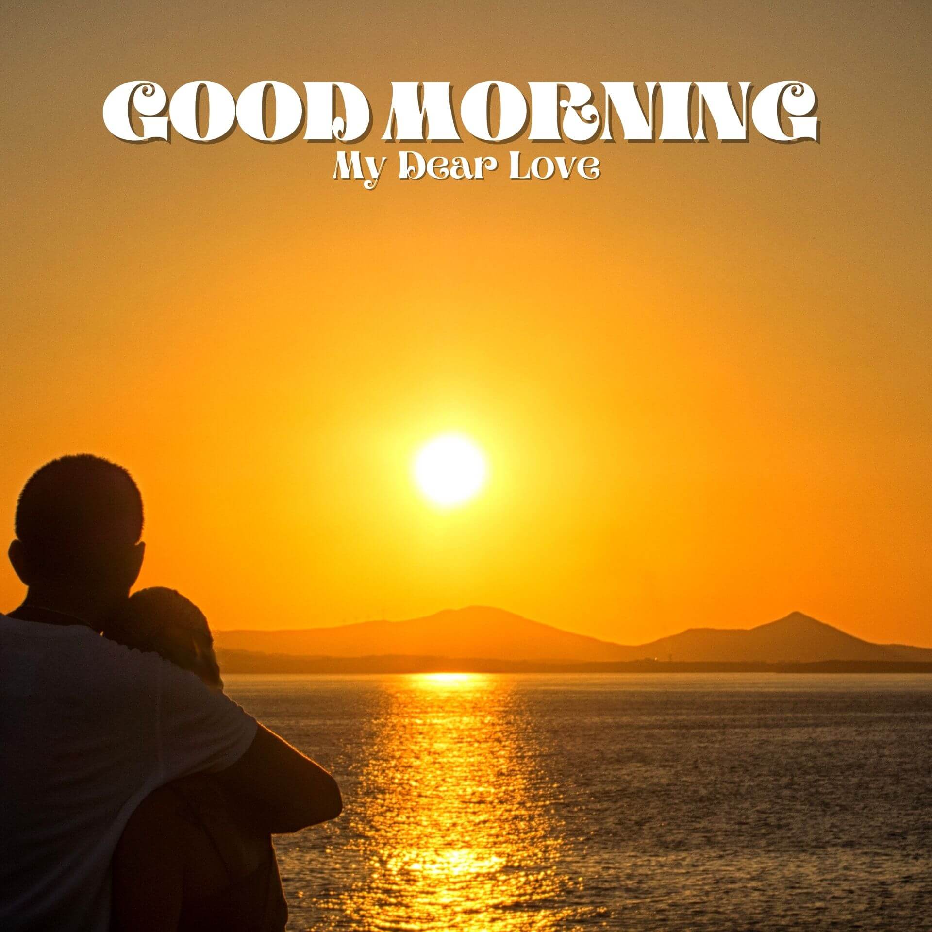 Couple Sunrise Romantic Good Morning Images Download