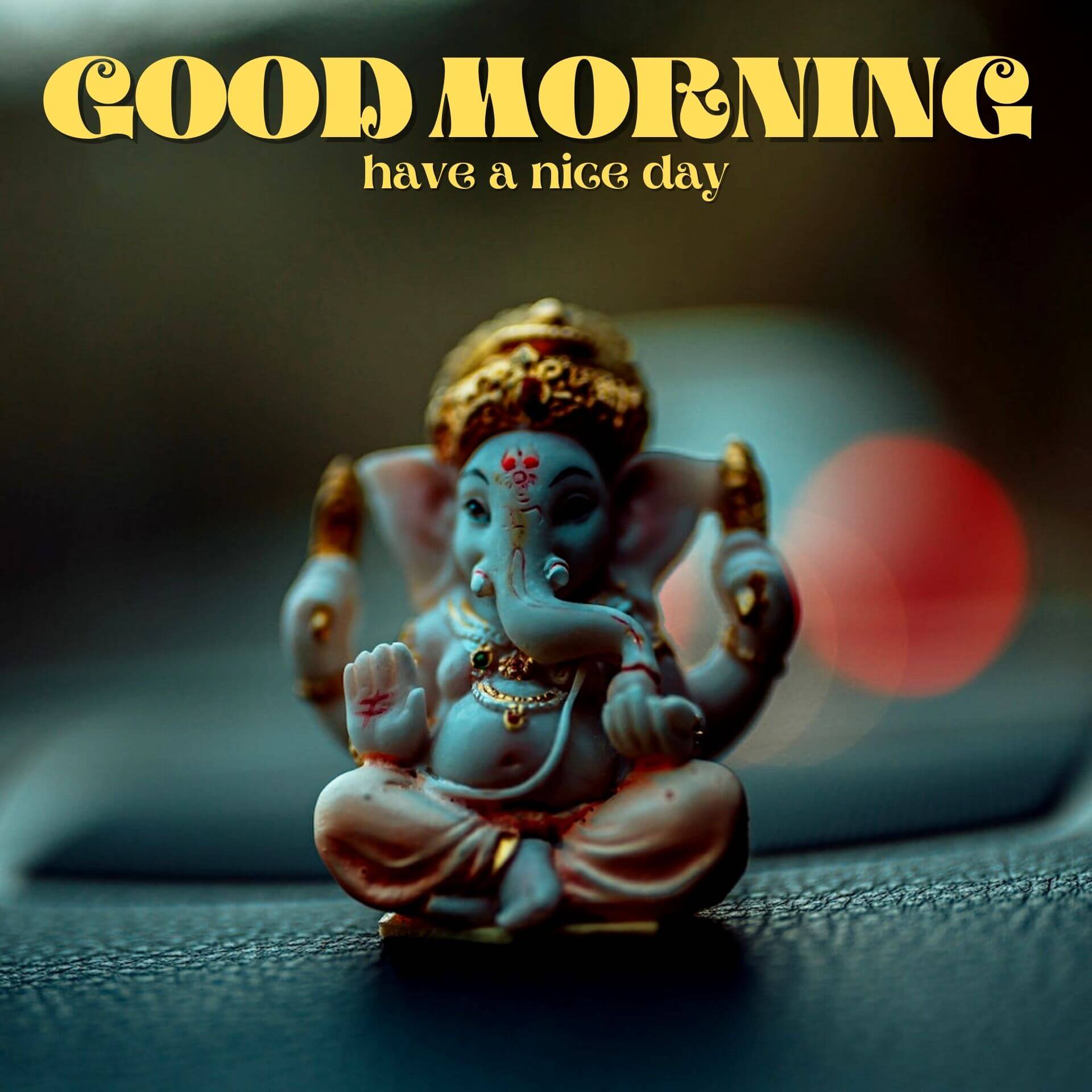 Ganesha God Good Morning Images
