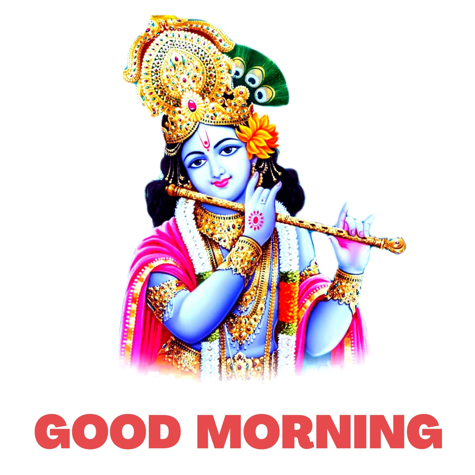 God Good Morning Images With krishna