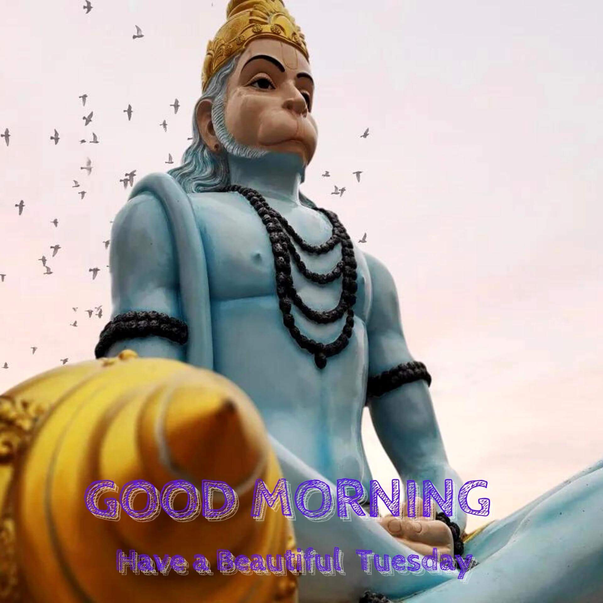 Hanuman JI Tuesday good morning Images Wallpaper Downlaod