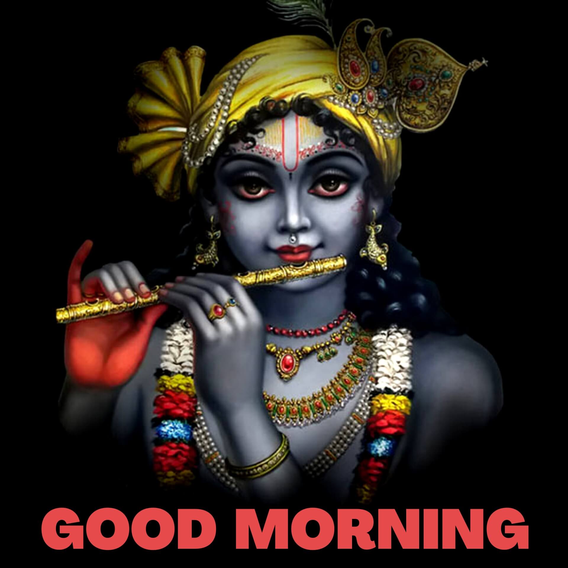Krishna God Good Morning Wallpaper