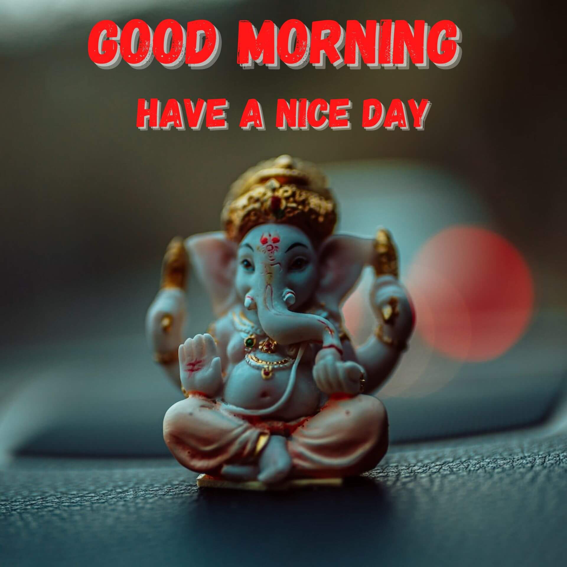 Lord God Ganesha Ji Good Morning Photo Download HD