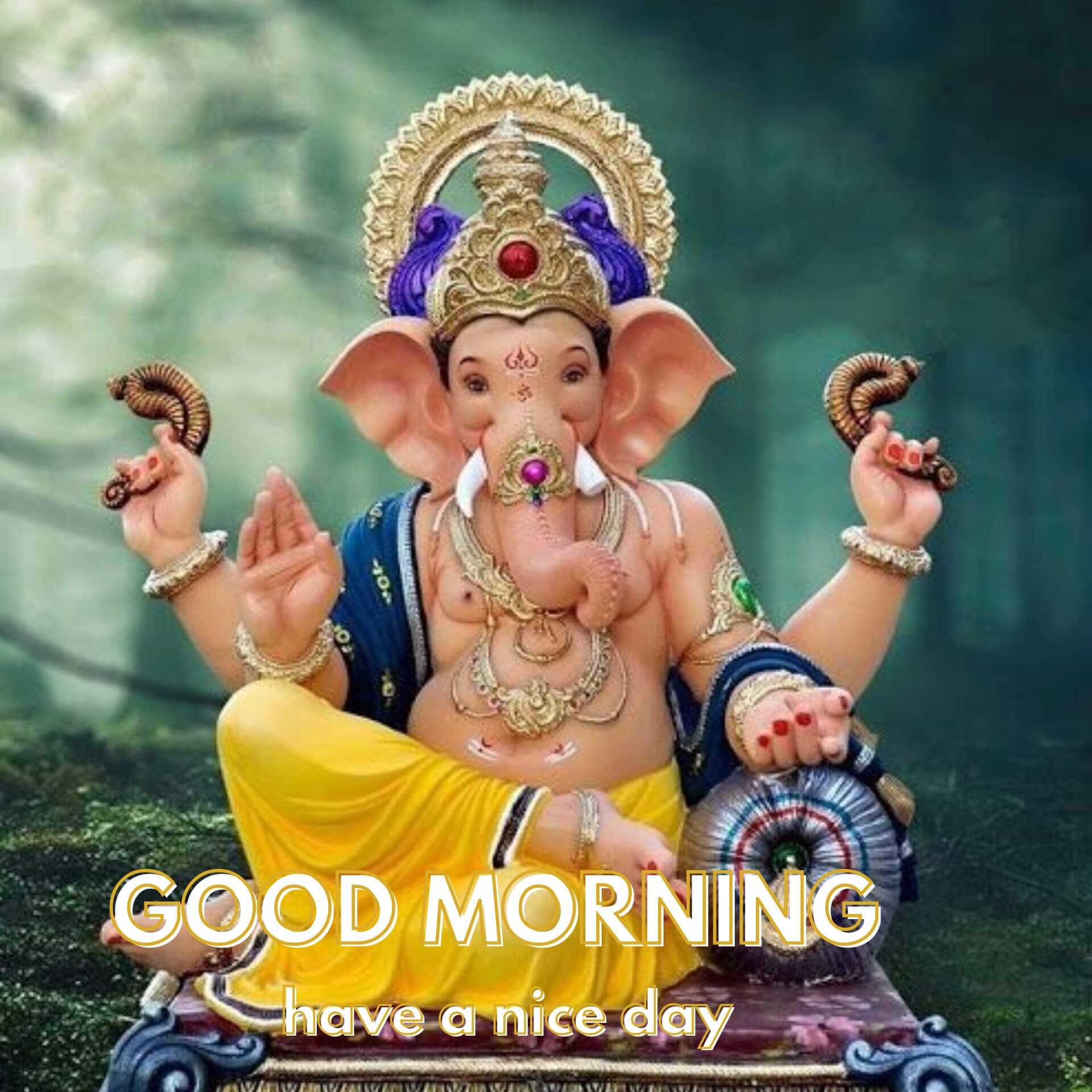 Lord God Ganesha Ji Good Morning Pics New Download 2023
