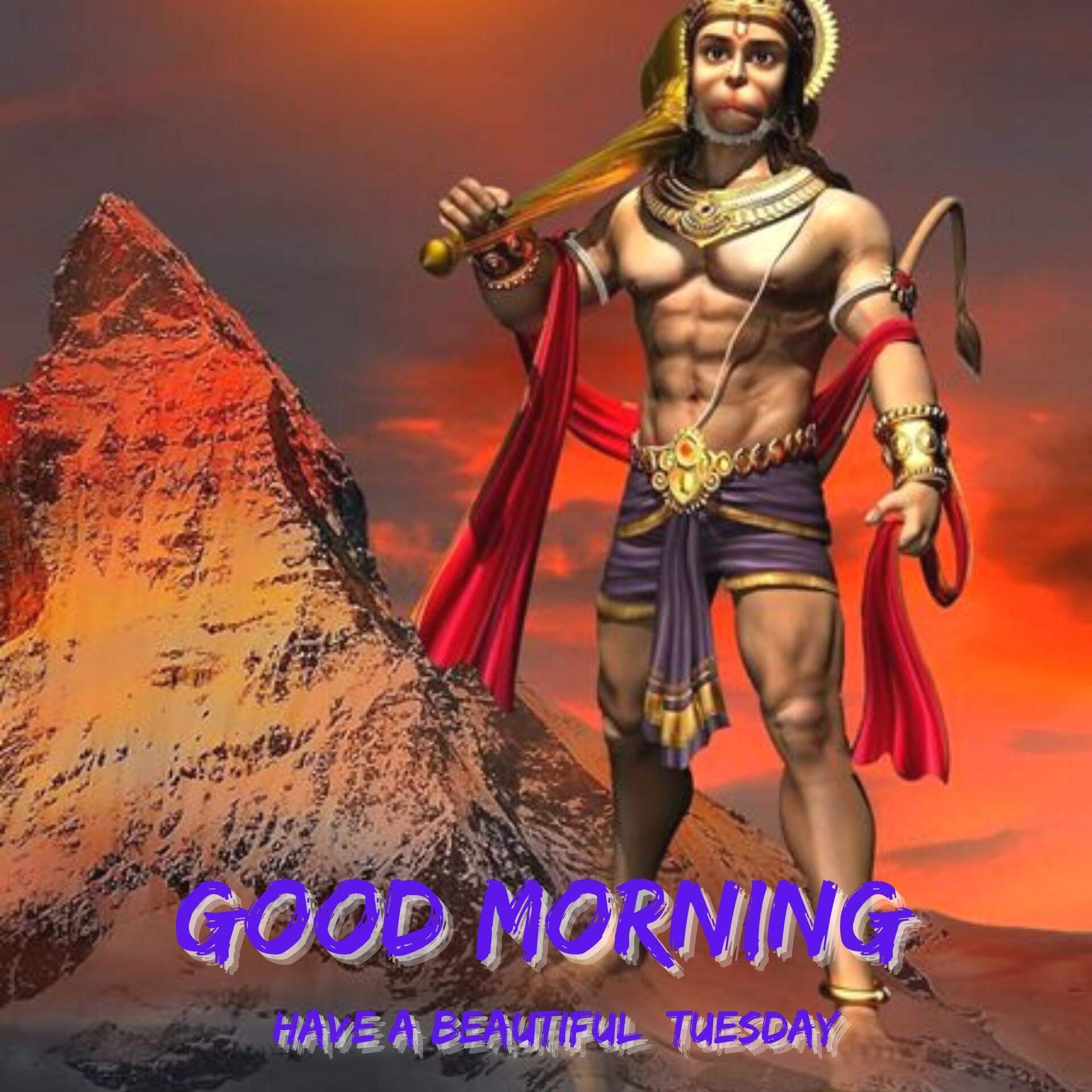 Lord Hanuman JI Tuesday good morning Pics Pictures