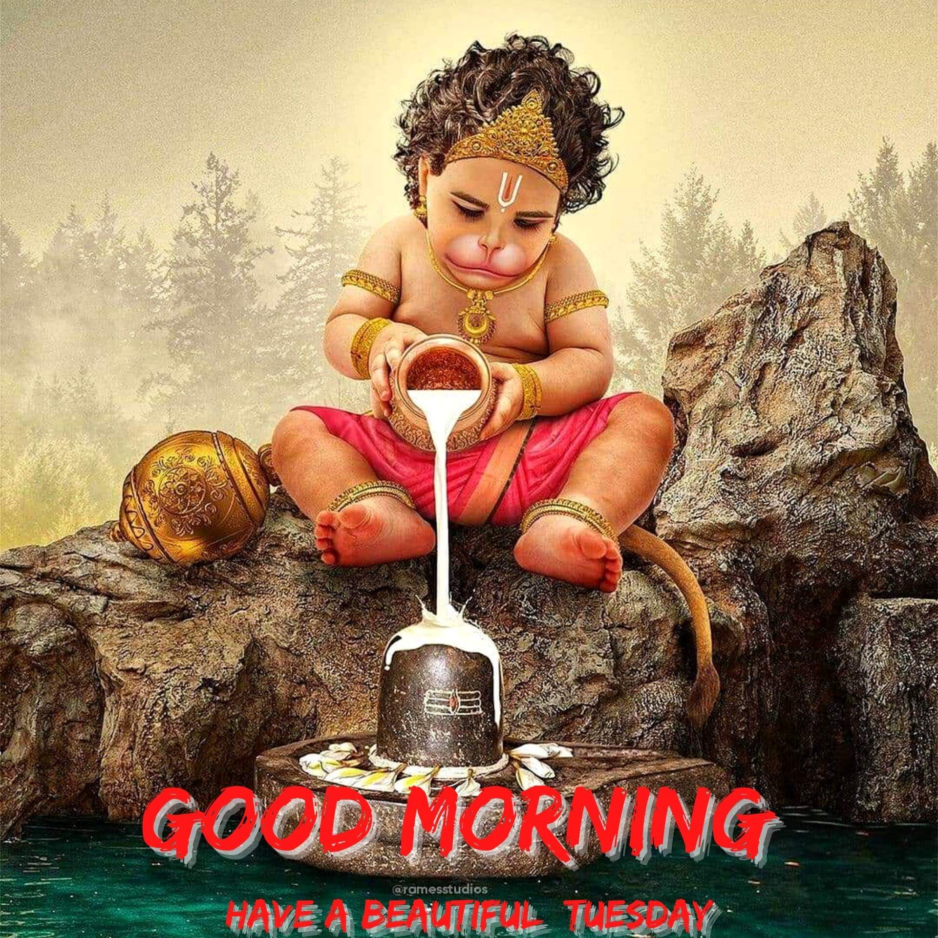 New HD Tuesday good morning Wallpaper With Hanuman JI