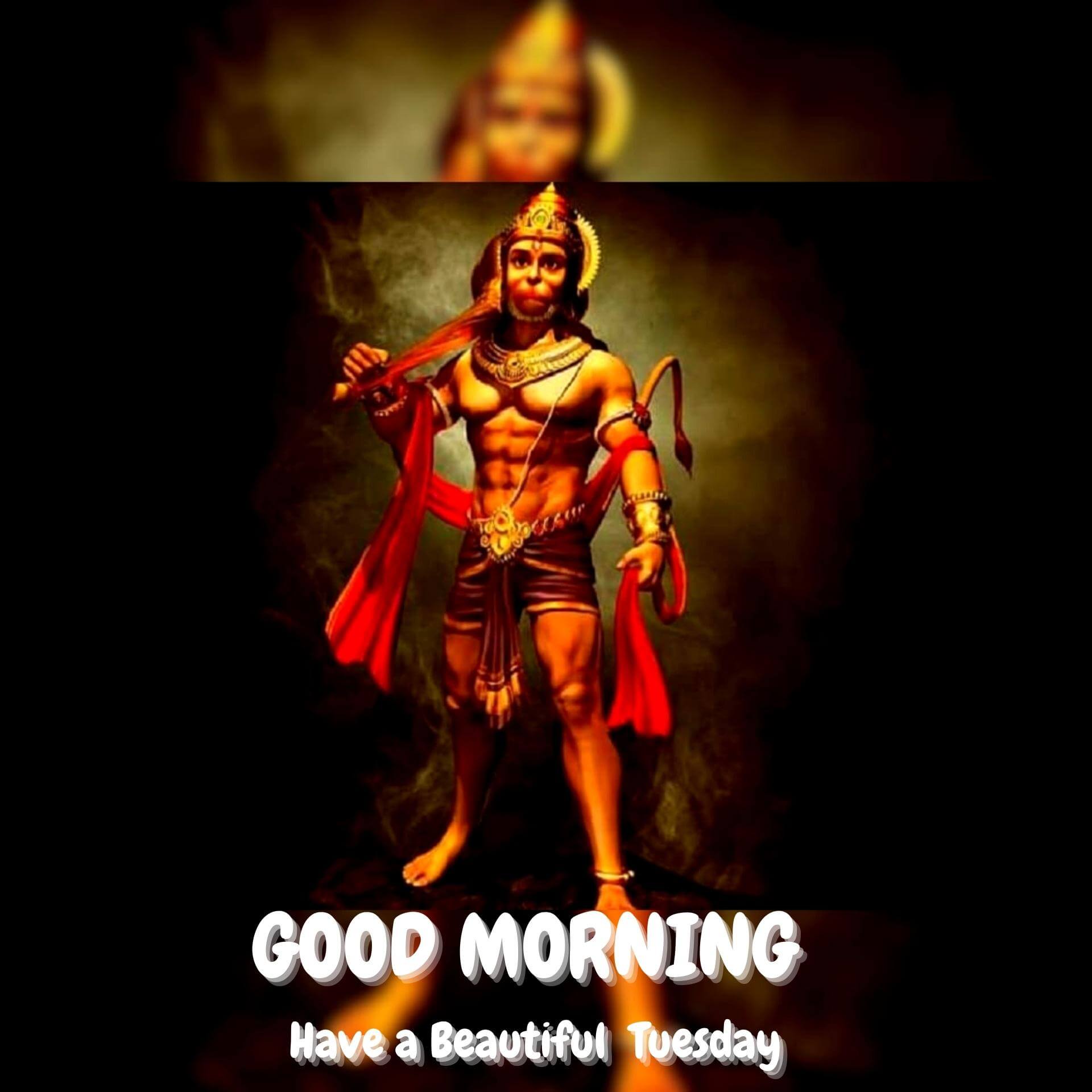 Tuesday good morning Pics Wallpaper With Hanuman JI