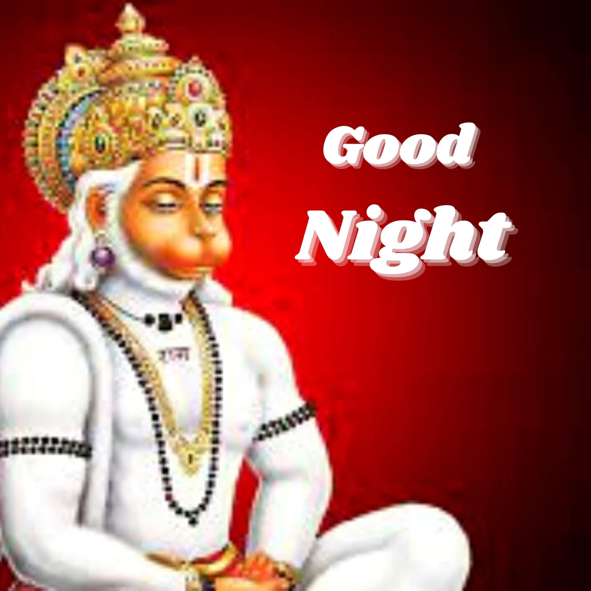 God Good Night Images Photo With Hanuman JI