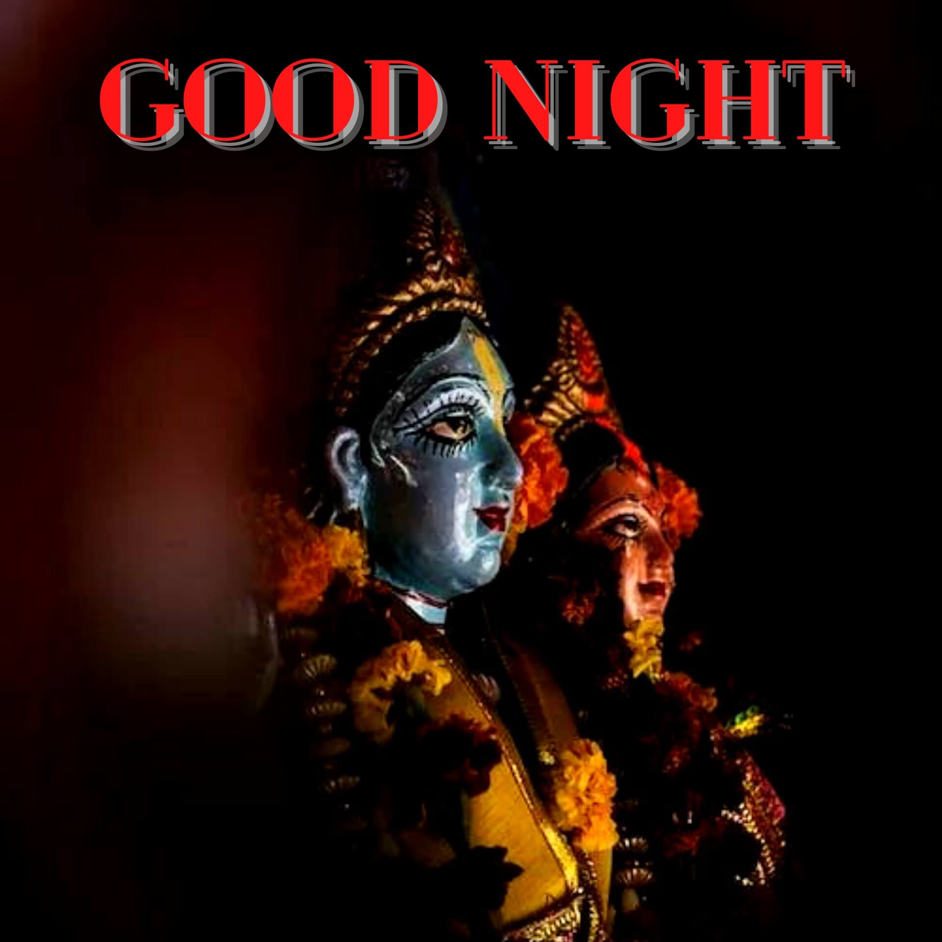 God Good Night Images Photo With Radha Krishna