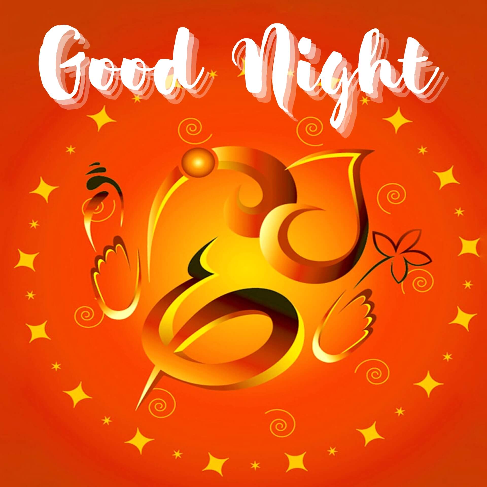 God Good Night Images Pics Wallpaper With Ganesha