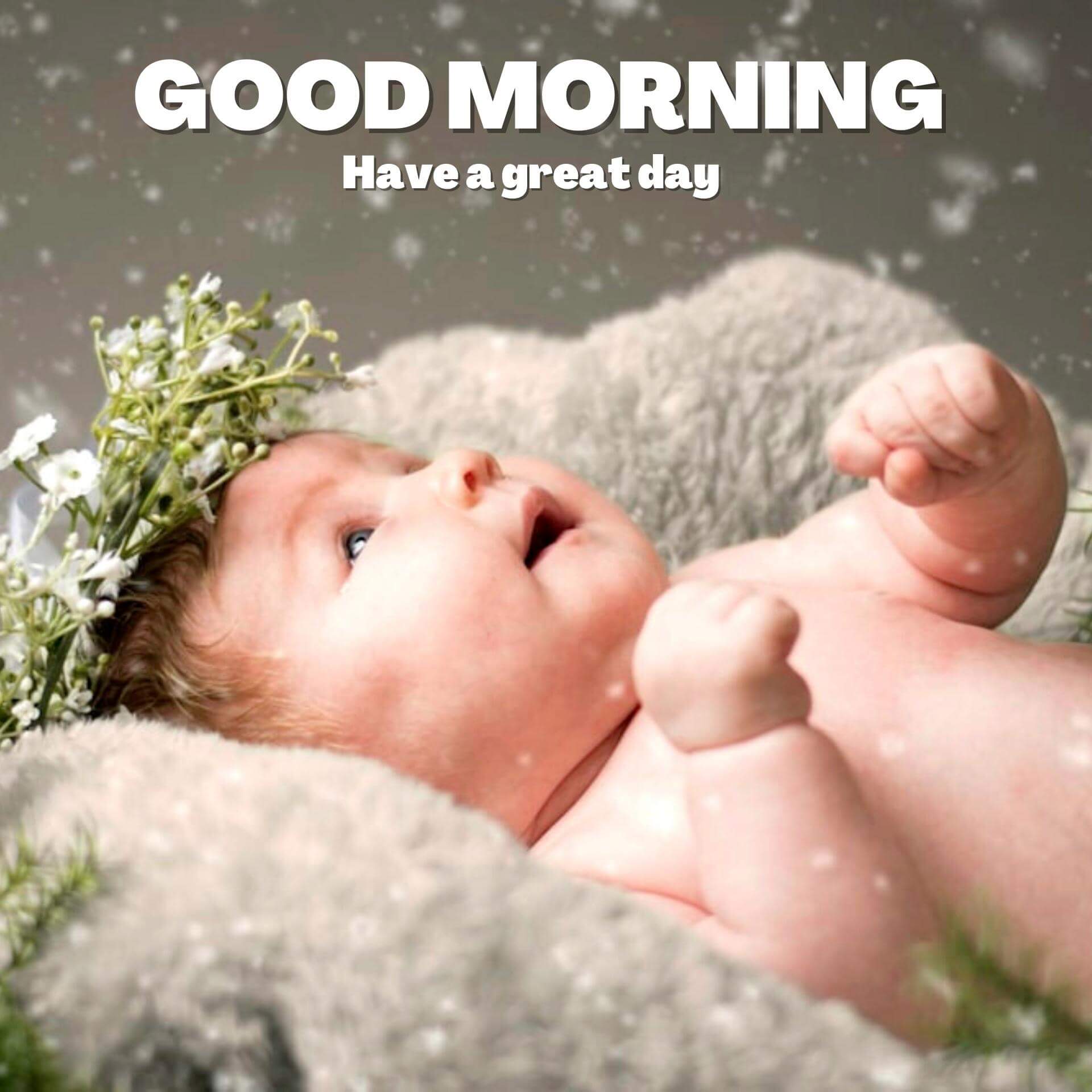 Good Morning baby Images