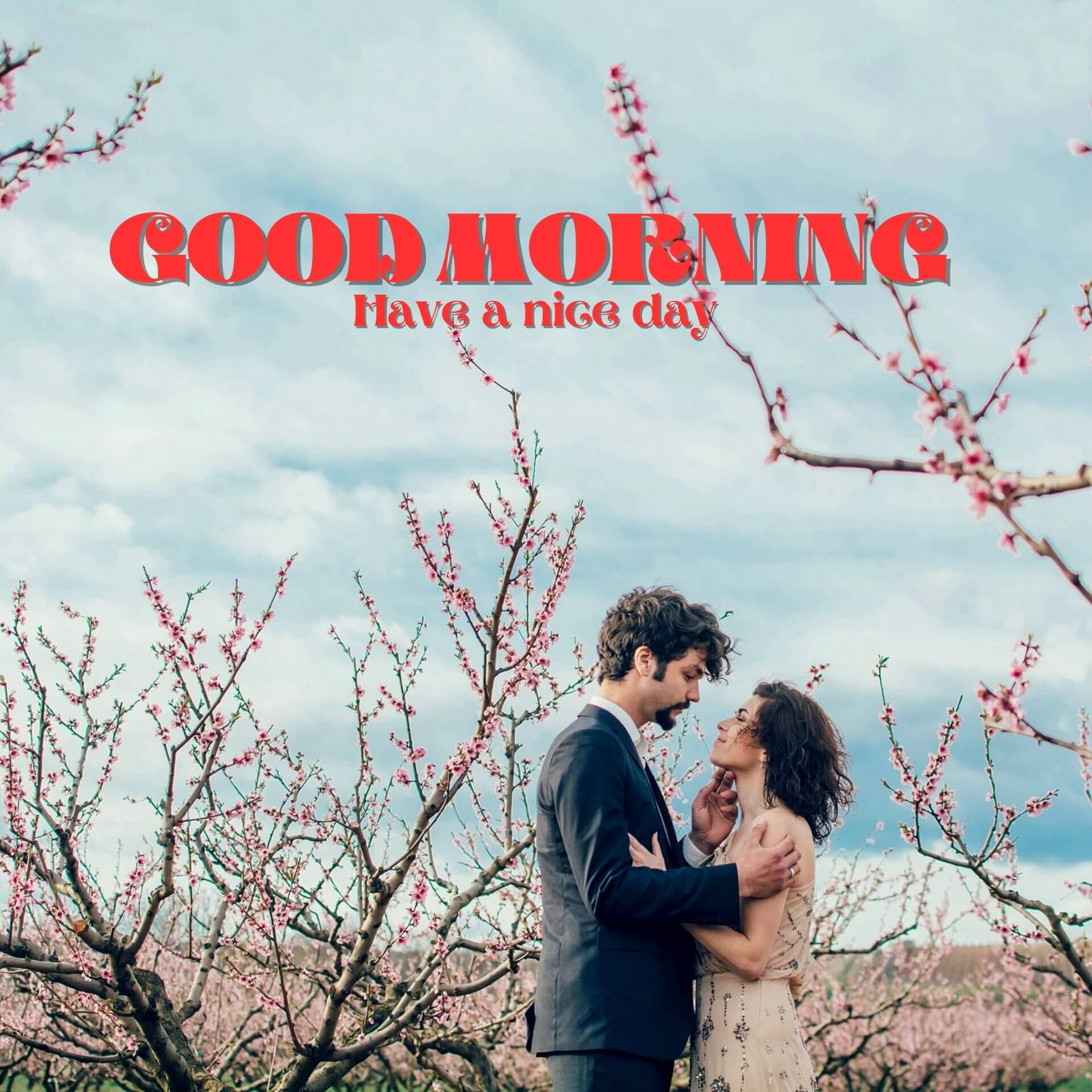 Romantic Good Morning Photo for Love Couple