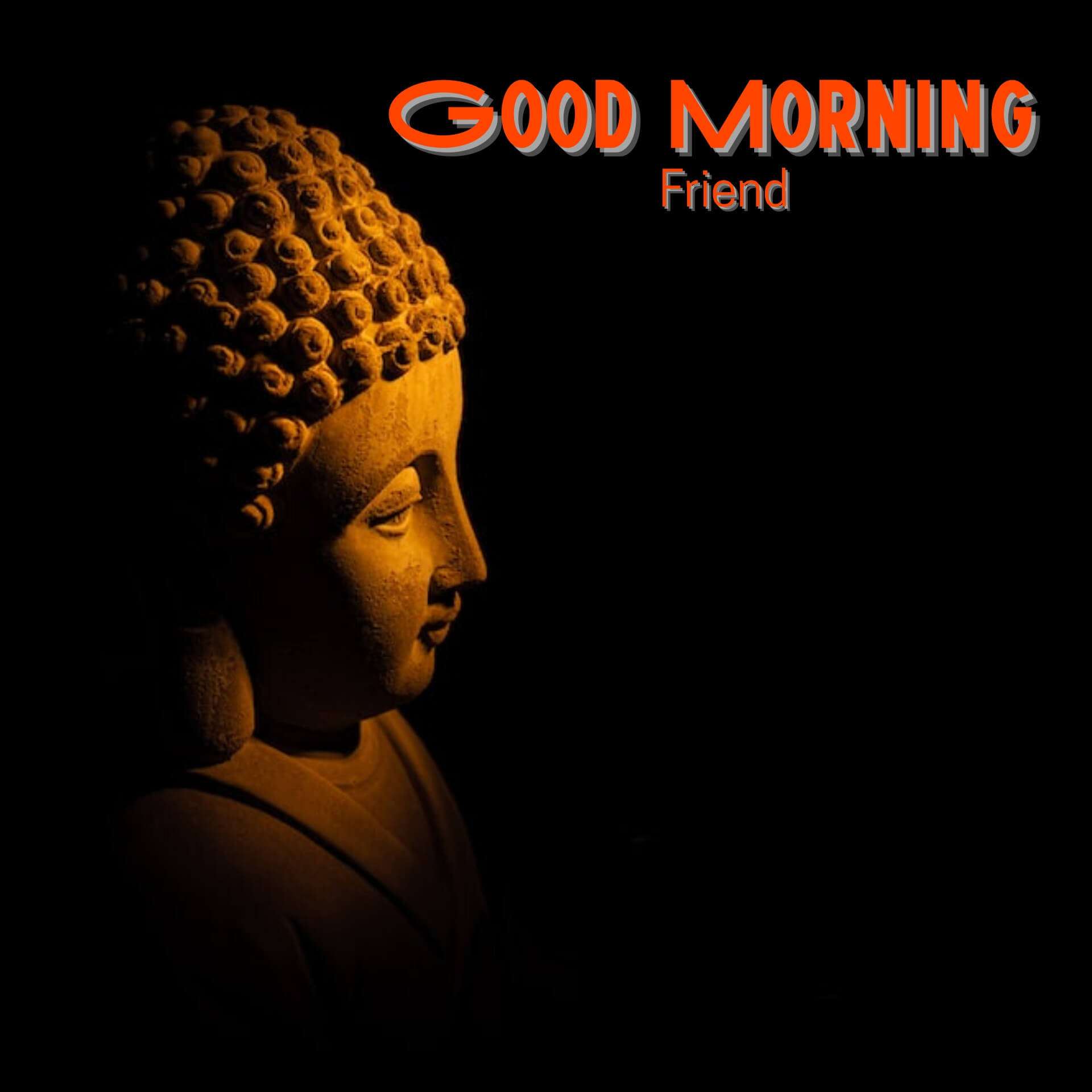 Gautam Buddha Good Morning Photo Download