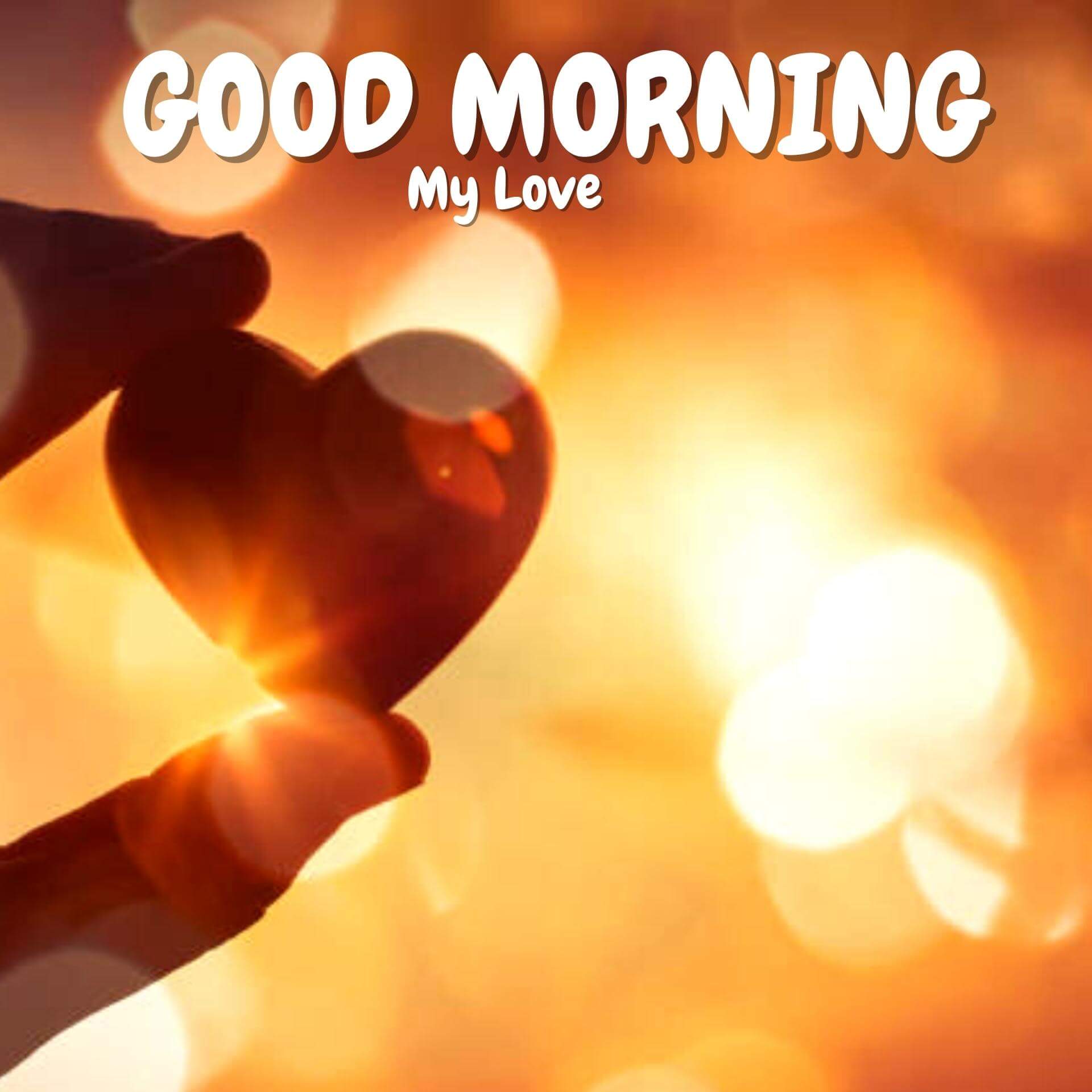 Heart Good Morning Wallpaper Download