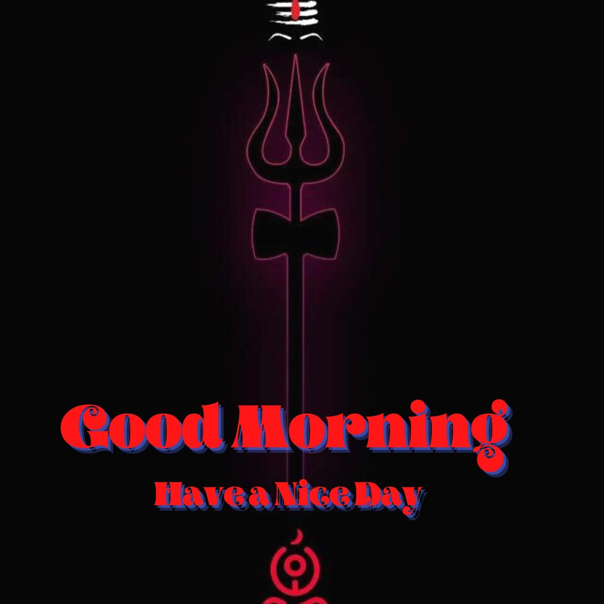 Free New Shiva Good Morning Wallpaper for Whatsapp