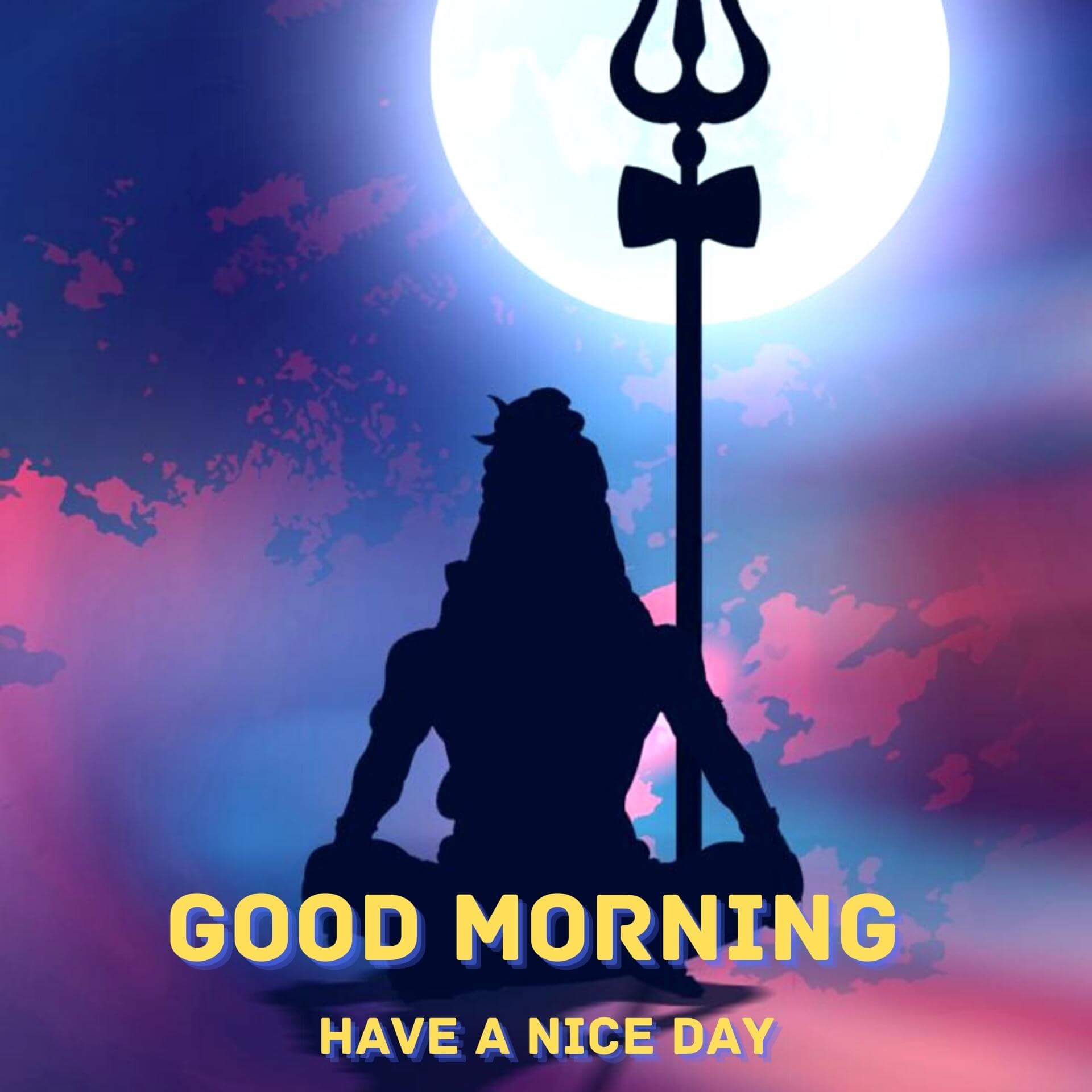 Shiva Good Morning Photo HD Download Free