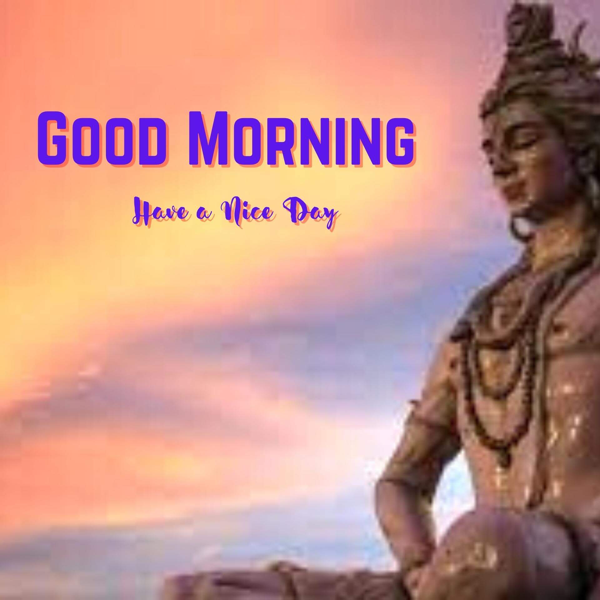 Shiva Good Morning pics Wallpaper New Download 2