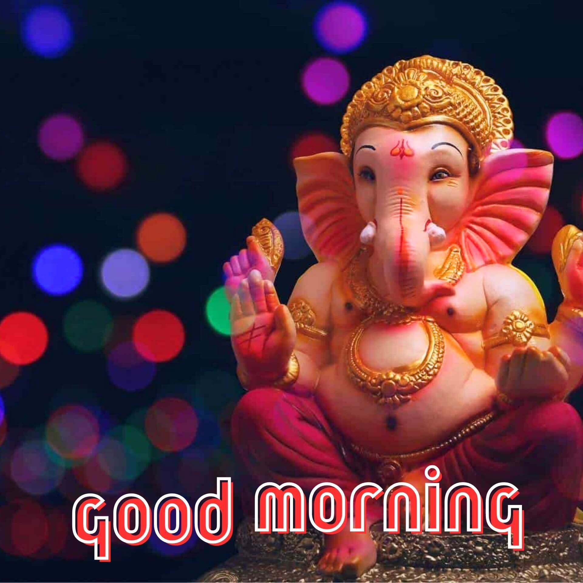 God Good Morning Wallpaper With Ganesha