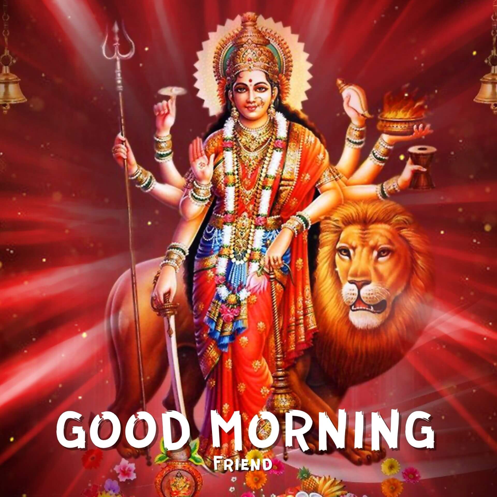 Jai Mata Di Good Morning Wallpaper HD Download 2023