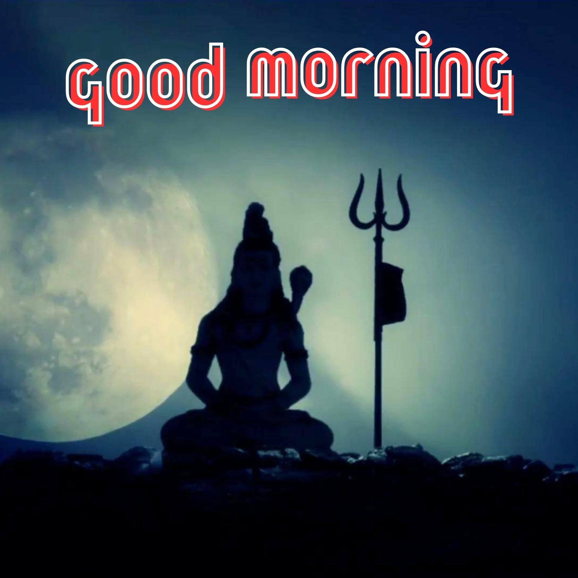 Shiva God Good Morning Photo