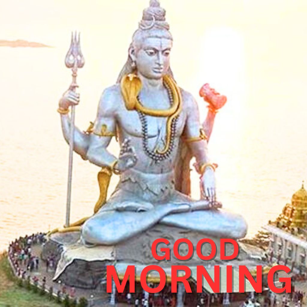 God Good Morning Images Photo With Lord Shva