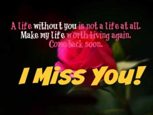 I miss You Images Pictures Photo Pics hd Wallpaper HD Download for Whatsaap With Red Rose 