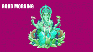 Free Ganesha Good Morning Photo Pics In HD