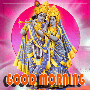 Radha Krisha Good Morning Photo Pics In HD