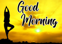 46+ Good Morning Images Pictures Photo for Yoga Lovers HD Download