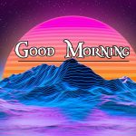 Nature Good Morning Wishes Wallpaper With Sunrise