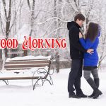 Romantic Love Couple Winter Good Morning Images Pics Download