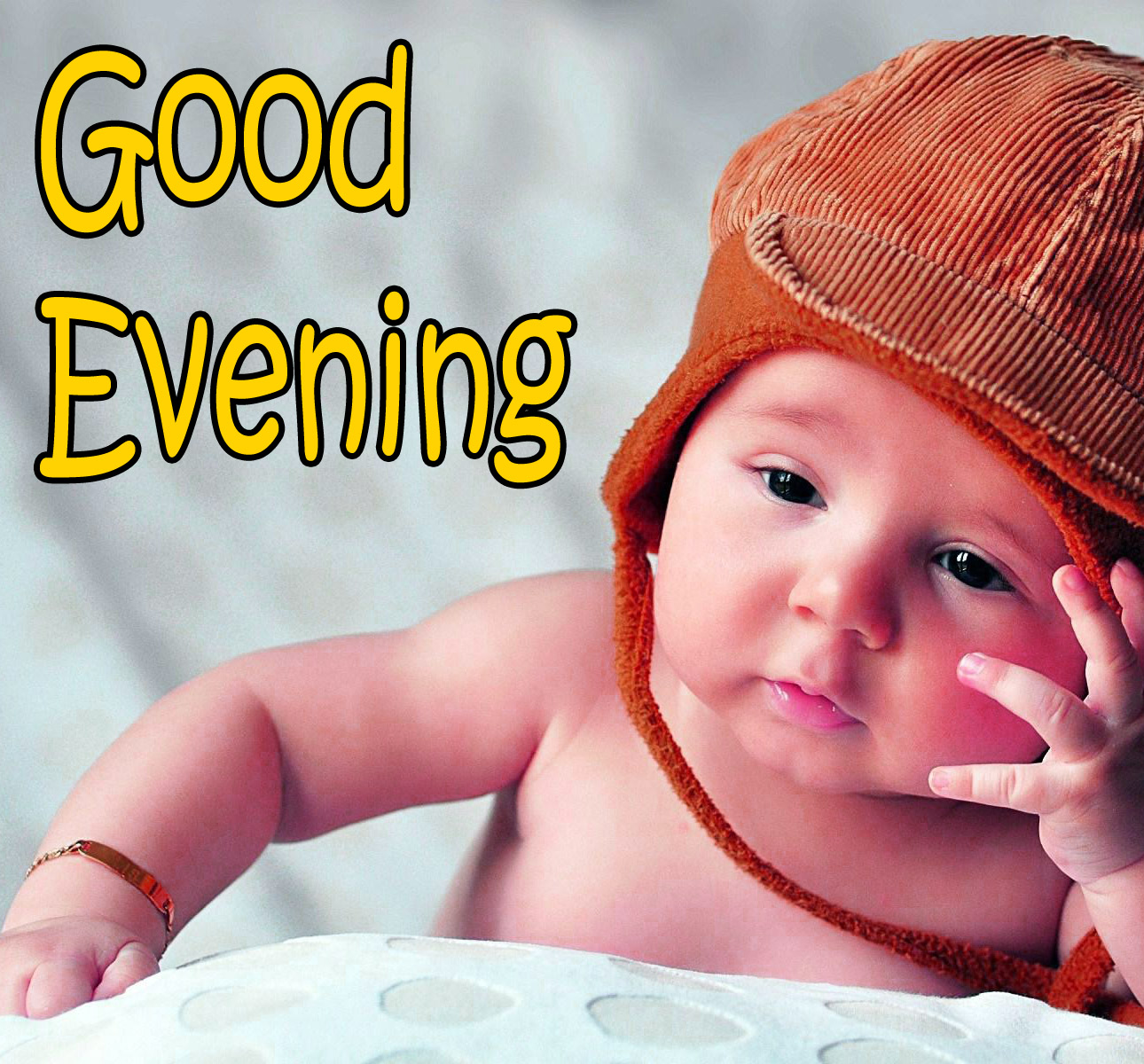 good evening images with cute baby 19