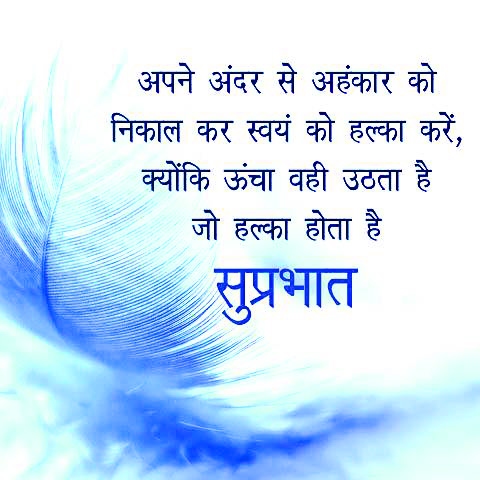 Hindi Good Morning Quotes Images 3