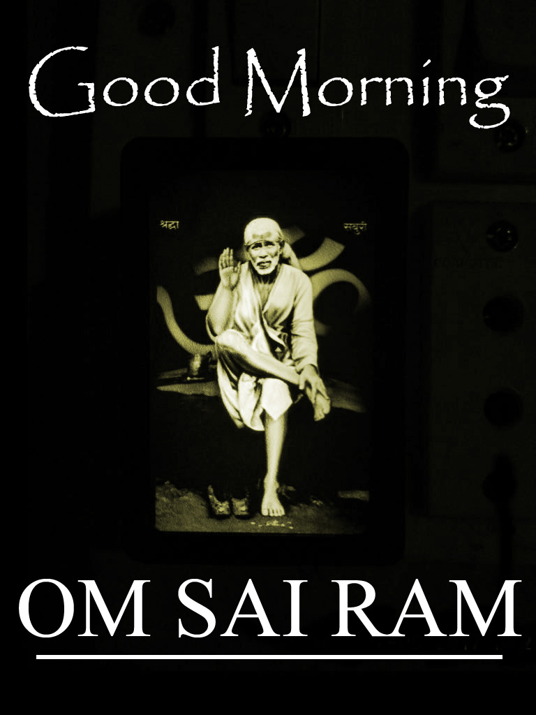 Sai Baba Good Morning Wallpaper