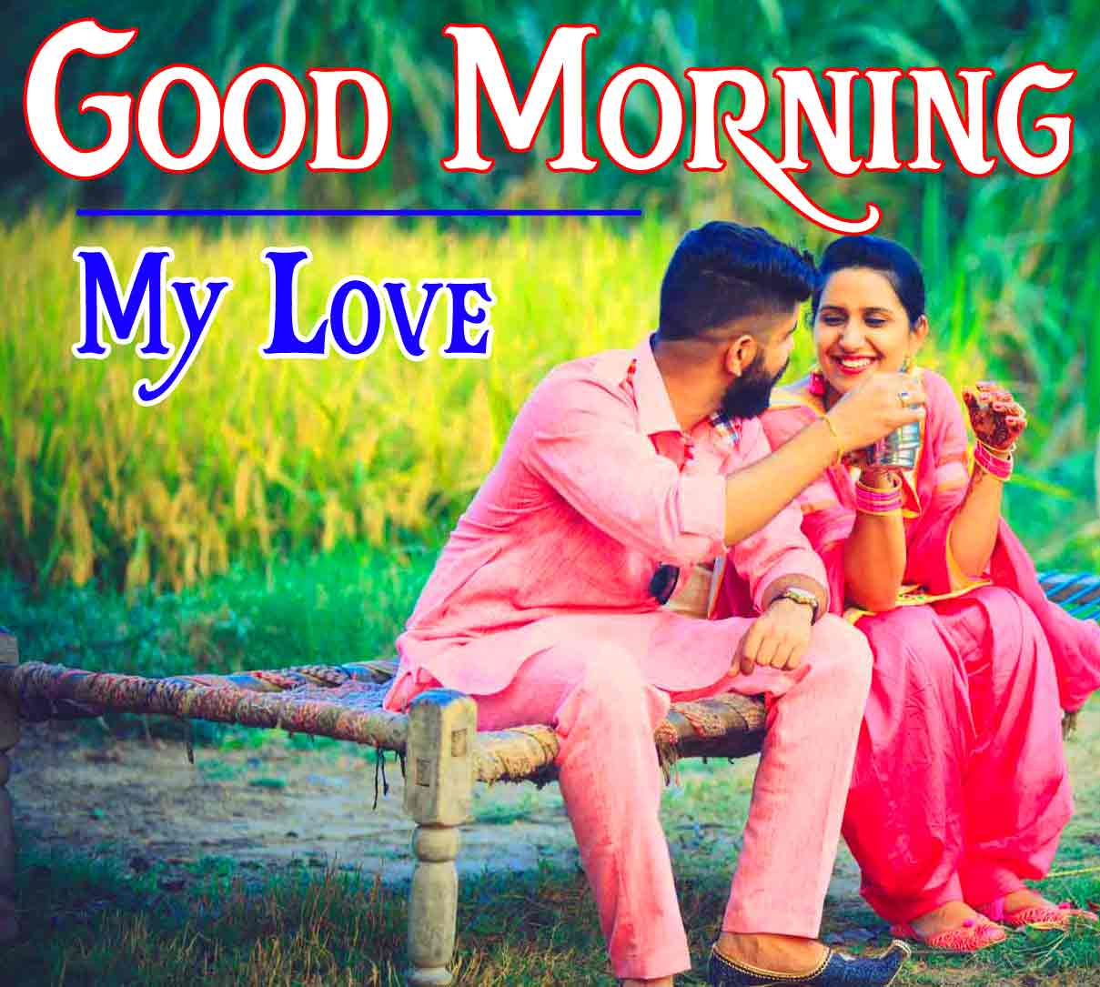 Good Morning 4k HD Images HD Pics With Punjabi Couple